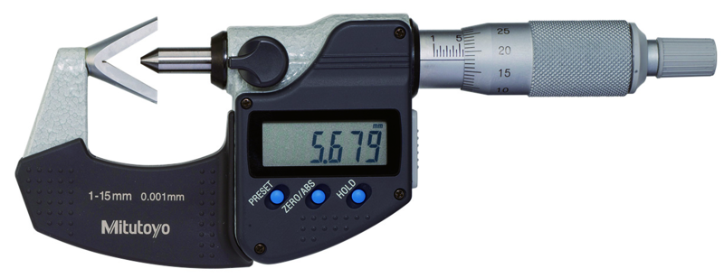 V-Anvil Micrometer - SERIES 314, 114 - Viontec